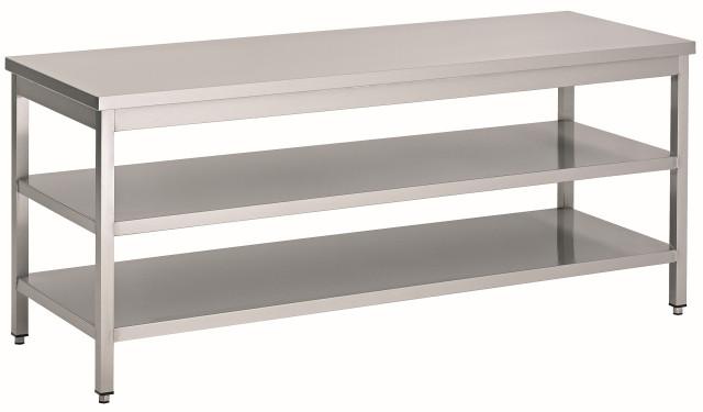 Werktafel 2 bodemschappen 1400x800