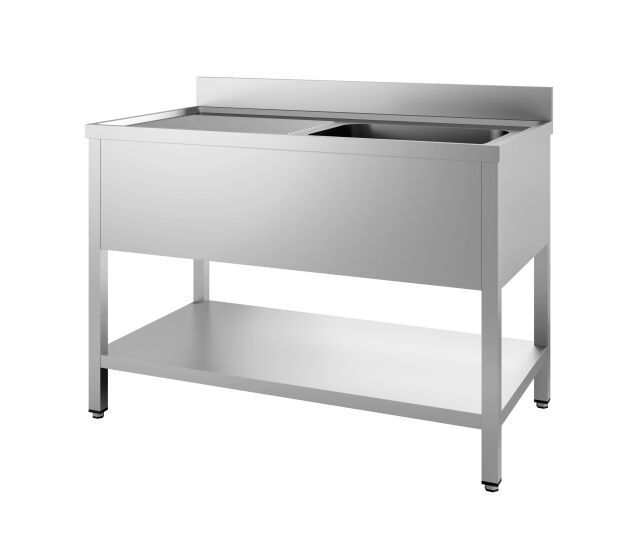 600 Spoeltafel + bodemschap 2xbak R
