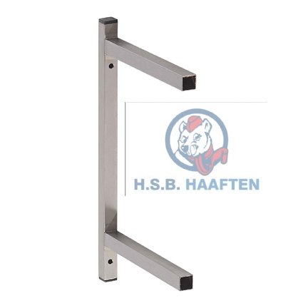 Vaste konsole dubbel RVS 300