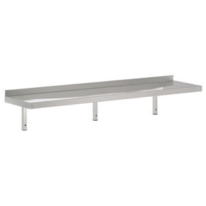 Wandschap RVS 2200x300