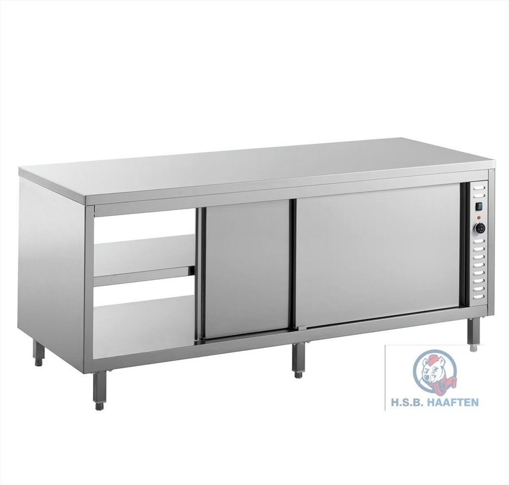 Doorgeef warmhoudkast 2000x600