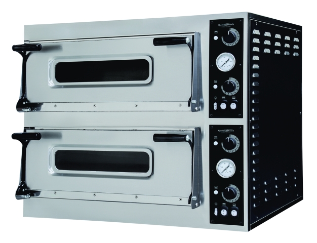 Pizzaoven bakplaat dubbel 2 x 6 Ø35