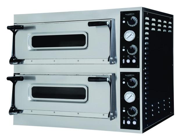 Pizzaoven bakplaat dubbel 2 x 6 Ø35