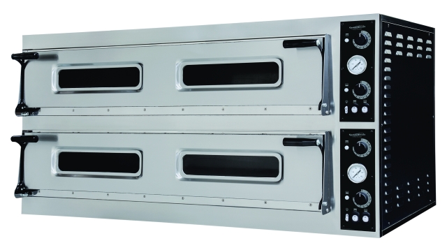 Pizzaoven bakplaat dubbel 2 x 6 Ø40