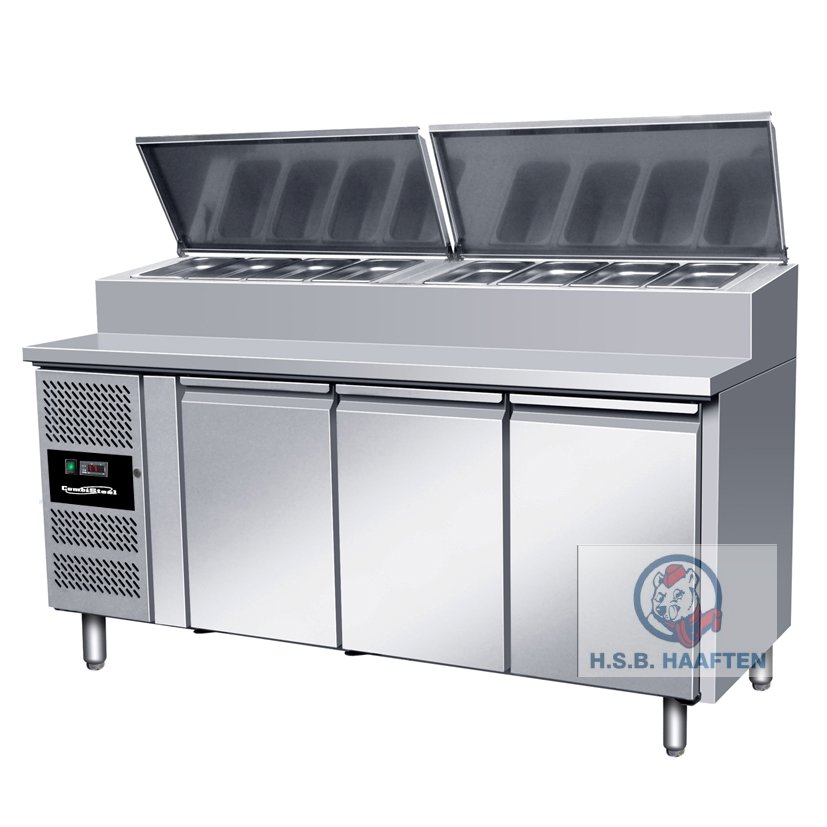 Saladette 3 deuren 1795x700