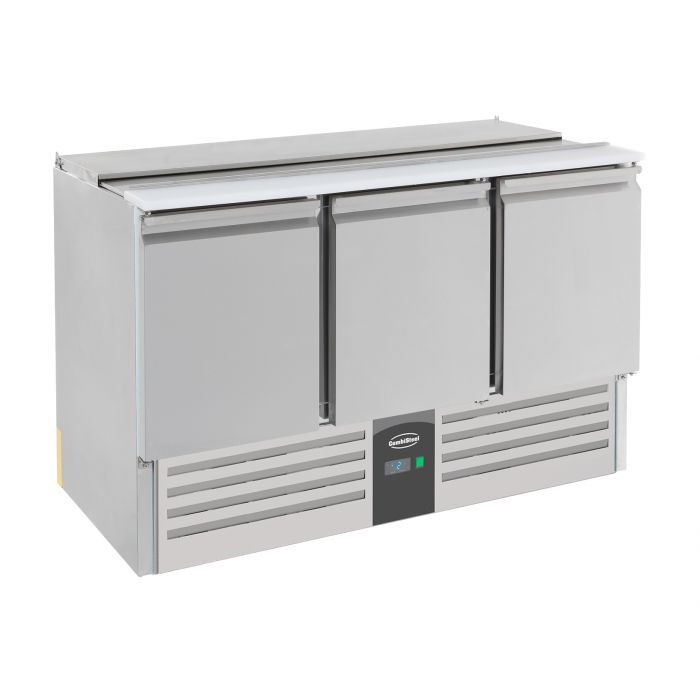 Saladette 3 deuren 1370x700x870