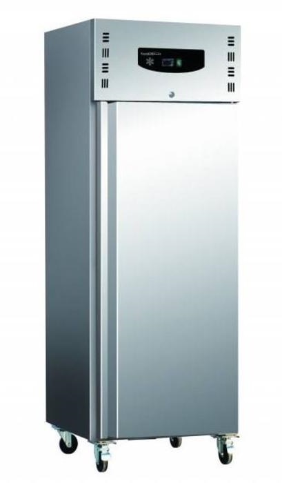RVS Vrieskast 1 deur 600L