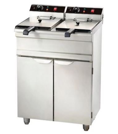 Friteuse Elek 2x 9 Liter