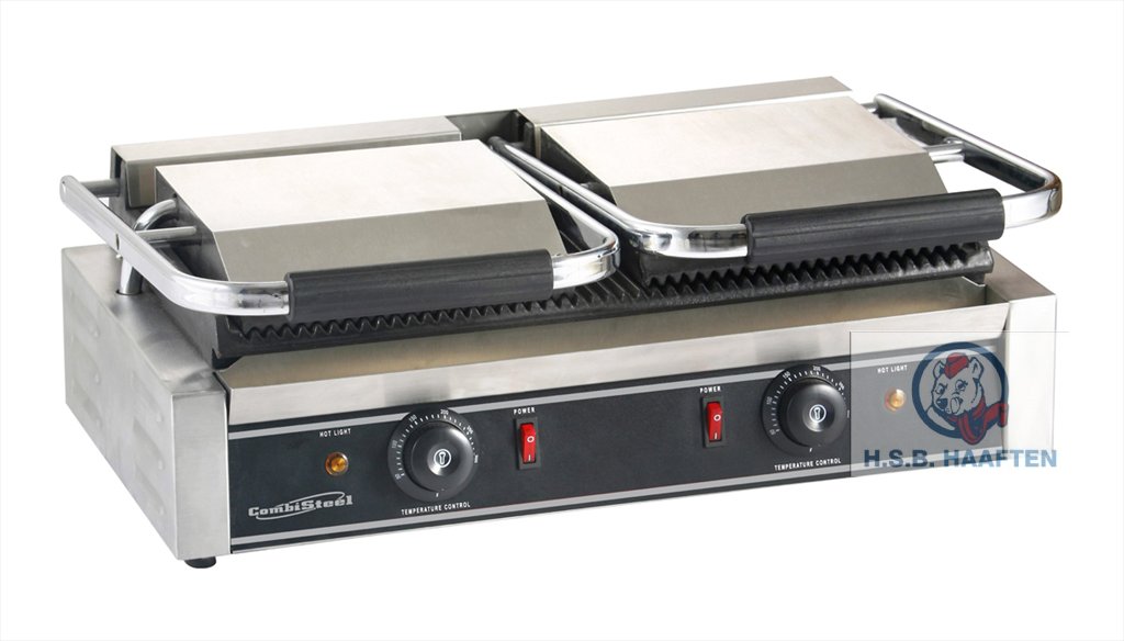 Dubbele contact grill