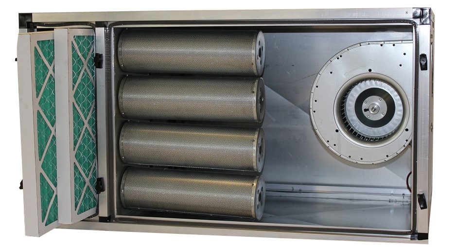 Geurfilterkast m Motor 18 Filters