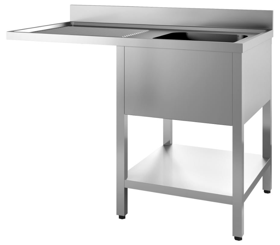 Spoeltafel R 1/2 bodemschap 1200D