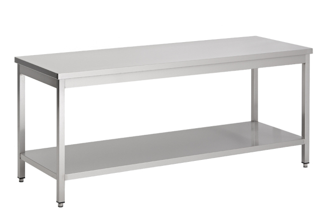Werktafel met bodemschap 1100x600 Werktafel met bodemschap 1100x600