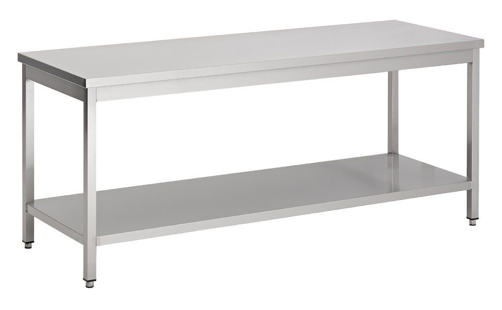 Werktafel met bodemschap 1400x800 Werktafel met bodemschap 1400x800