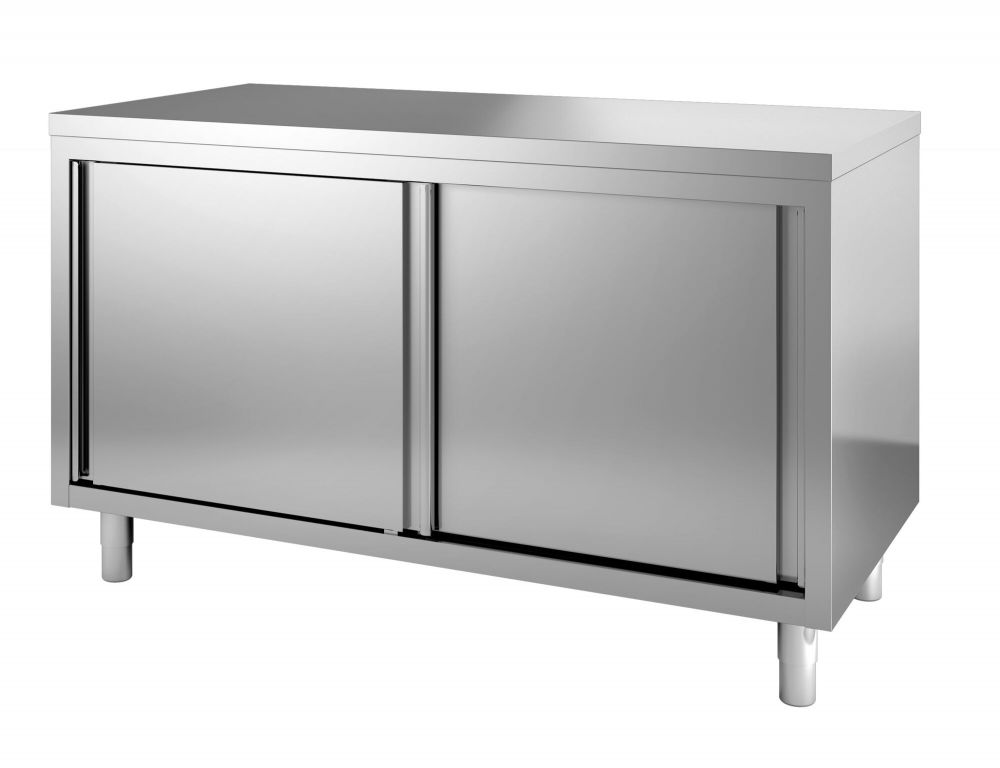 Werktafel met schuifdeuren 700x700