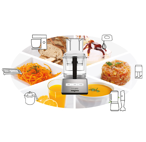Magimix Cuisine 5200 XL Wit Magimix Cuisine 5200 XL Wit