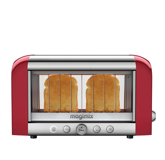 Magimix Vision Toaster Rood Magimix Vision Toaster Rood