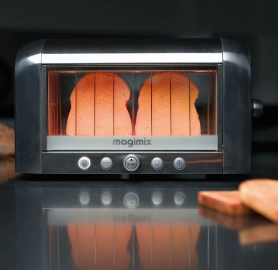Magimix Vision Toaster Zwart Magimix Vision Toaster Zwart