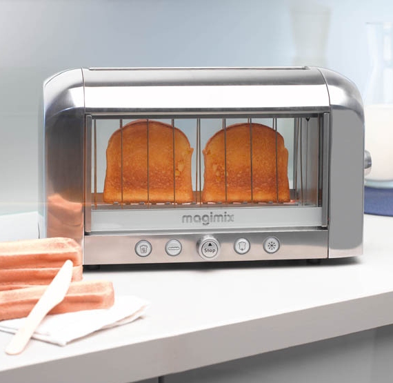 Magimix Vision Toaster Zwart Magimix Vision Toaster Zwart