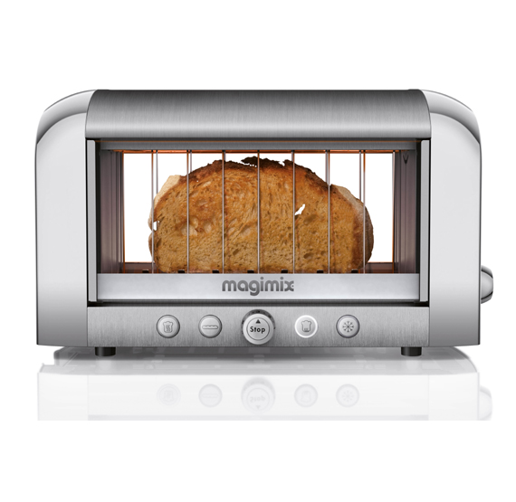 Magimix Vision Toaster Zwart Magimix Vision Toaster Zwart