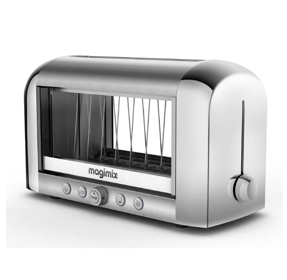 Magimix Vision Toaster Zwart Magimix Vision Toaster Zwart
