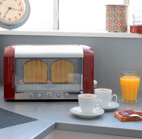 Magimix Vision Toaster Zwart Magimix Vision Toaster Zwart