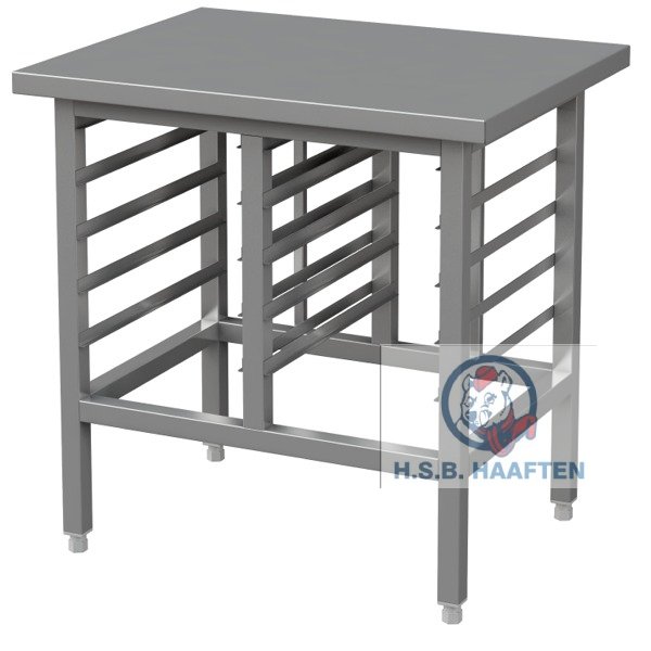 Onderstel voor Oven 8 GN1/1 700mm