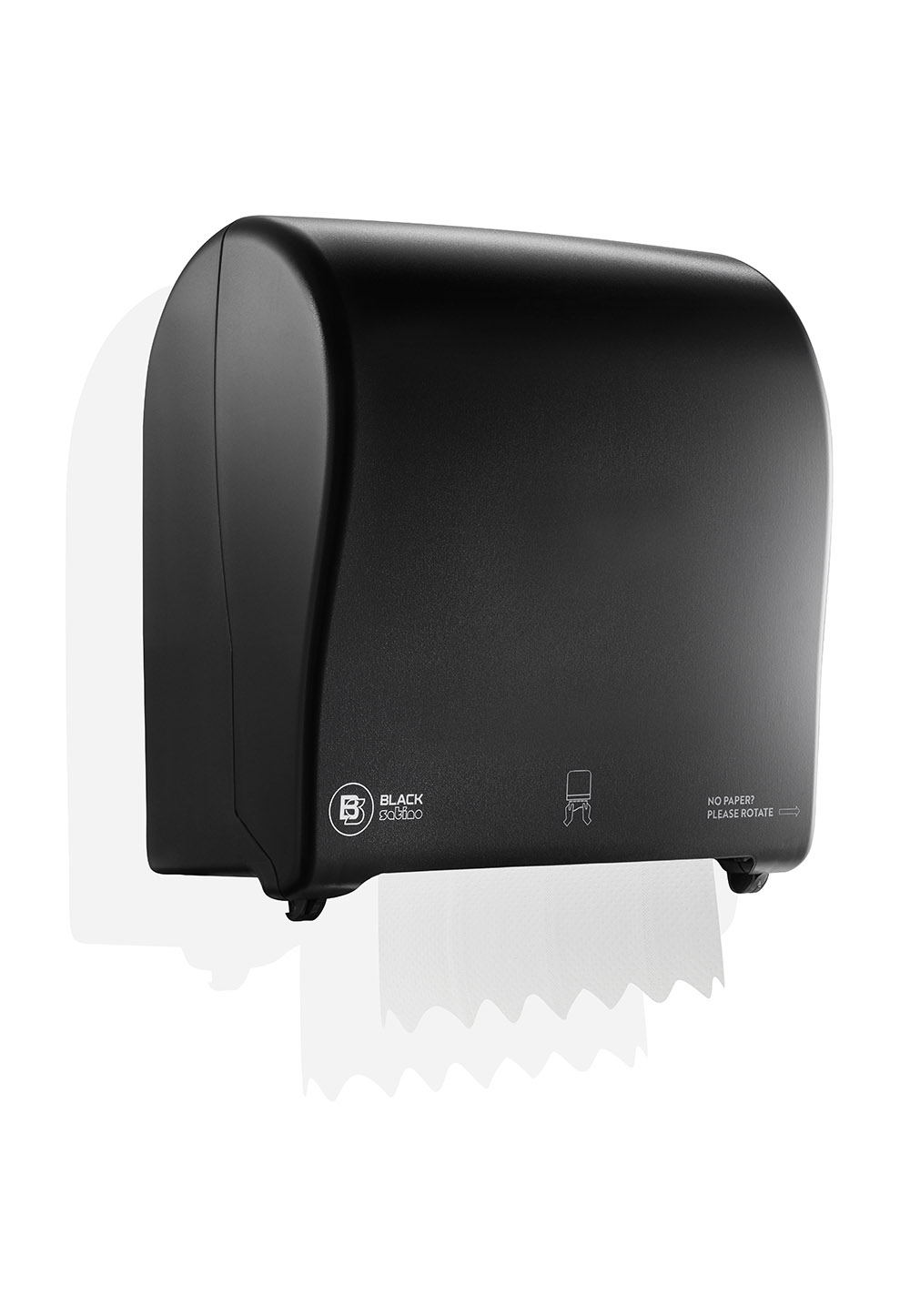 Handdoekroldispenser Zwart BS Handdoekroldispenser Zwart BS