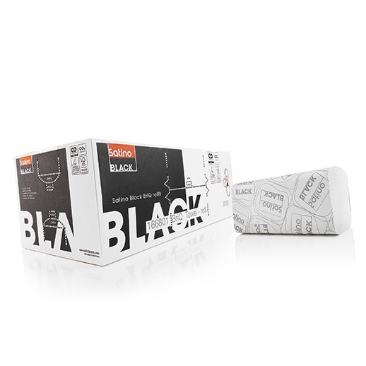 Satino Black BriQ Handdoekje 2lgs Satino Black BriQ Handdoekje 2lgs