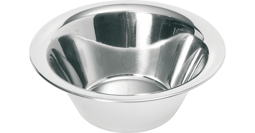 Keukenkom RVS 1.6L Ø225x83mm