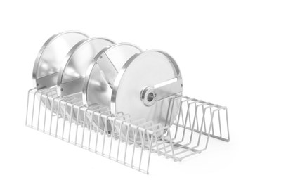 Rek voor 18 groentesnijder messen