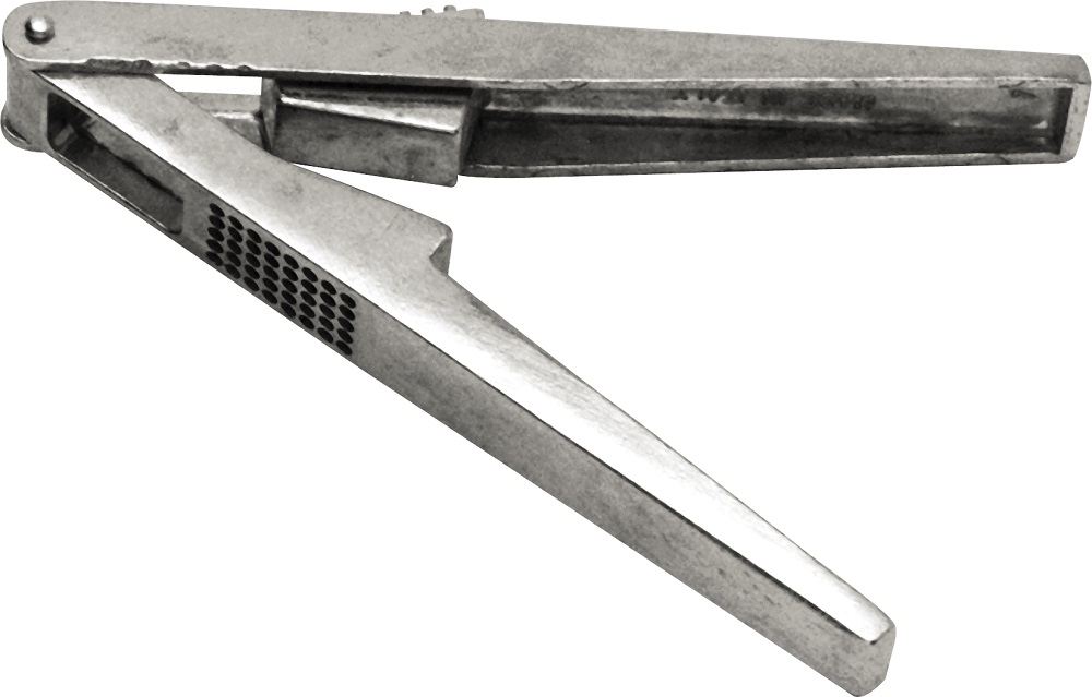 Knoflookpers Alu 175x30mm 1op kaart Knoflookpers Alu 175x30mm 1op kaart