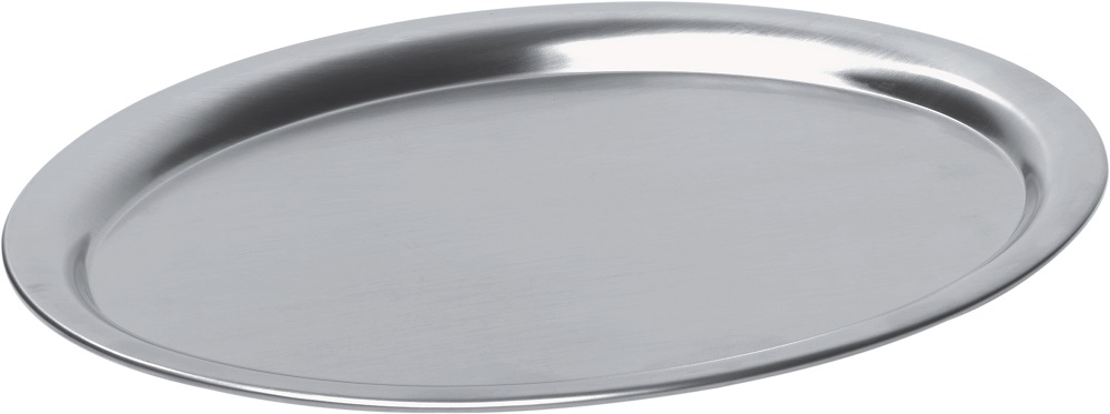 Koffieplateau Ovaal RVS 200x140mm