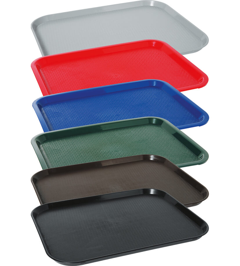 PolypropyleenDienblad 35x45cm Bruin PolypropyleenDienblad 35x45cm Bruin