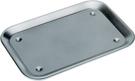 Vitrineplateau RVS 240x170mm