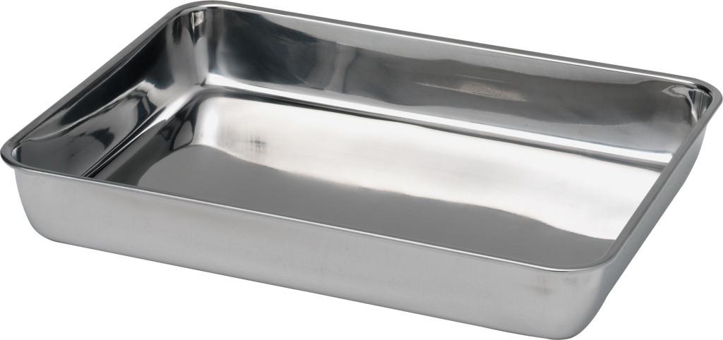 Vleesbak RVS 310x240x48mm