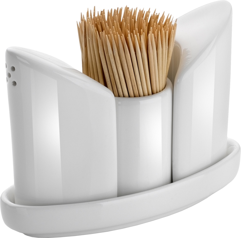 Menage Porselein 125x54x(H)90mm Menage Porselein 125x54x(H)90mm