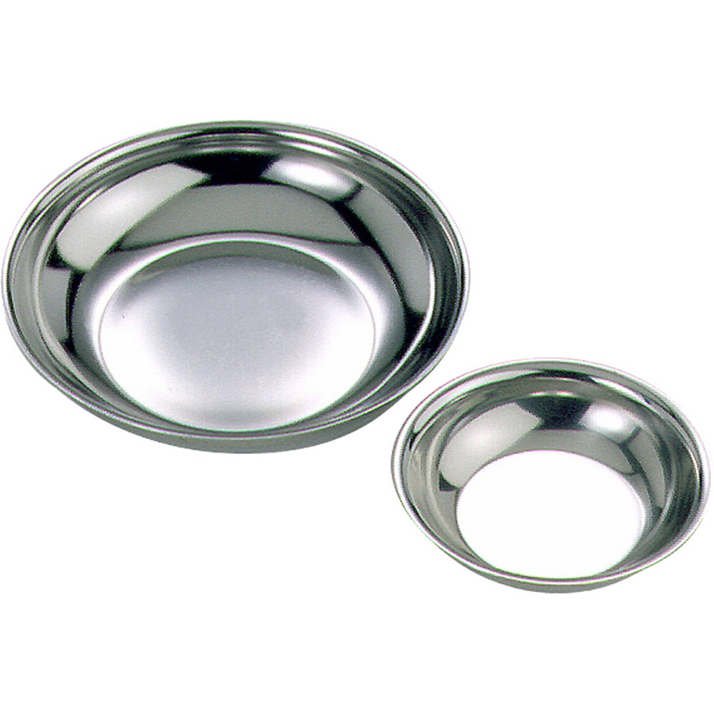 Suiker-/slagroomschaal RVS Ø100mm 4