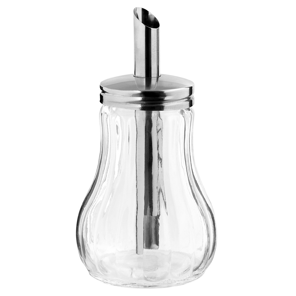 Suikerstrooier glas Ø80x140mm 0.2Lt