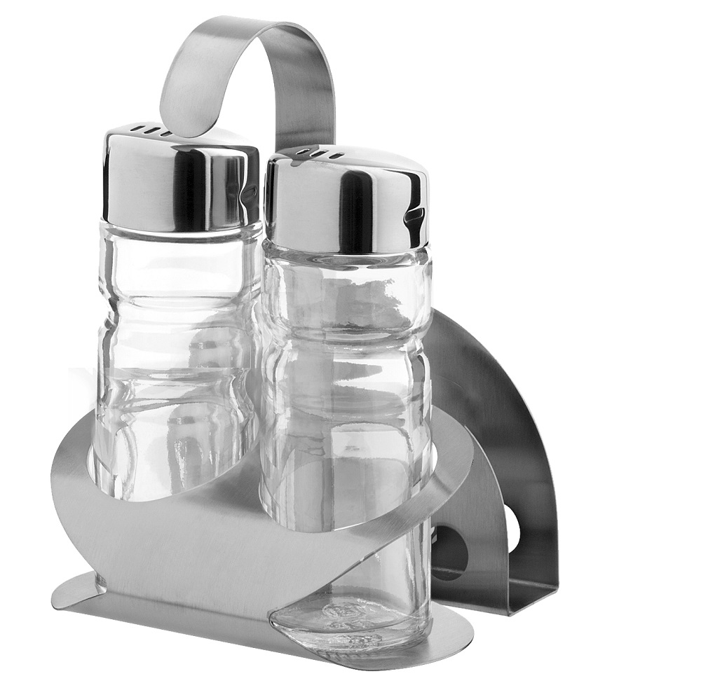 Menage RVS 3-delig 85x75x115mm Menage RVS 3-delig 85x75x115mm