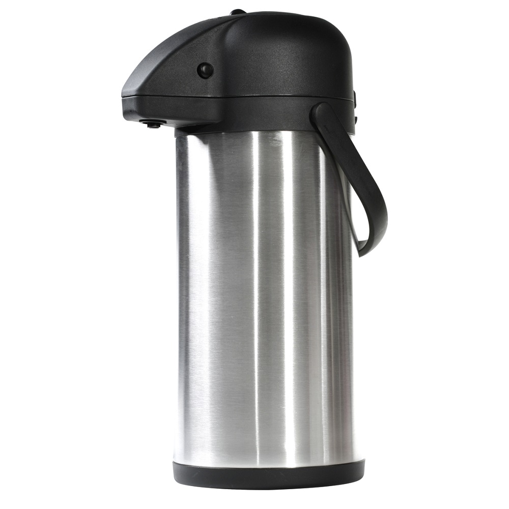 Pompkan RVS 2,2L Zwart Pompkan RVS 2,2L Zwart