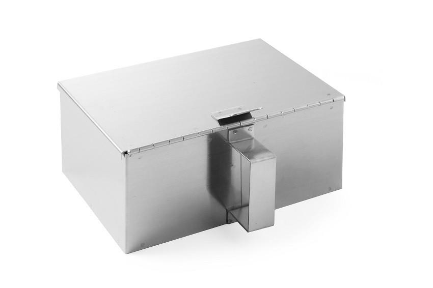 Asverzamelaar 210x140x90mm RVS