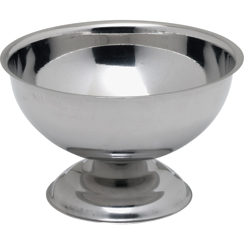 IJscoupe op Voet RVS Ø90x50mm