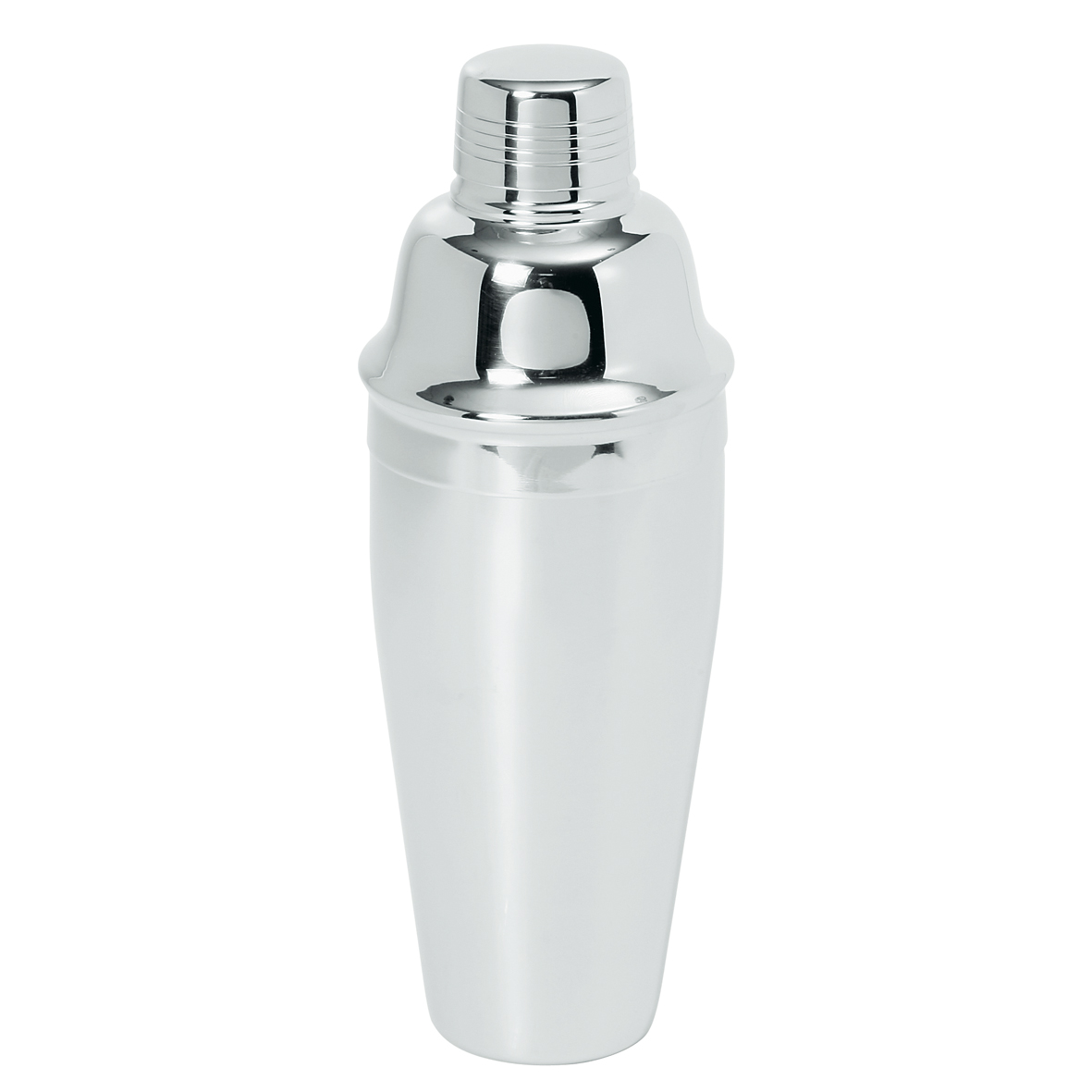 Cocktailshaker RVS 3-delig 0.75L Cocktailshaker RVS 3-delig 0.75L
