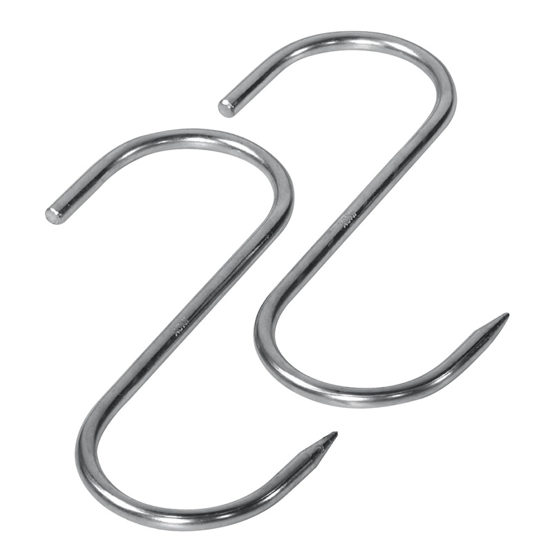 Vleeshaken RVS 150x6mm 4st.