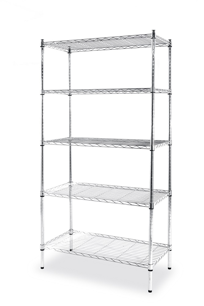 Opbergrek 5 Schappen 910x455x1830mm Opbergrek 5 Schappen 910x455x1830mm