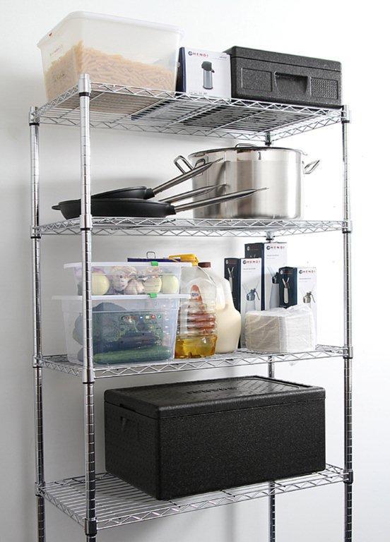 Opbergrek 5 Schappen 910x455x1830mm Opbergrek 5 Schappen 910x455x1830mm