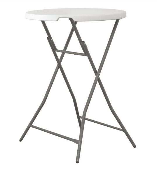 Statafel Inklapbaar Ø80x110cm