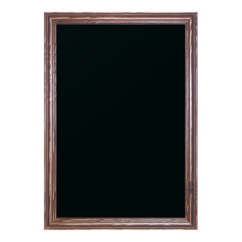 Krijtbord PVC 60x90cm Zwart/Bruin Krijtbord PVC 60x90cm Zwart/Bruin