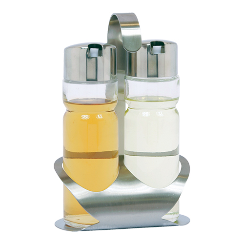 Menage 2-delig RVS glas