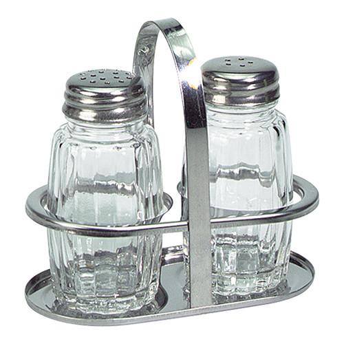 Menage 2-delig RVS glas